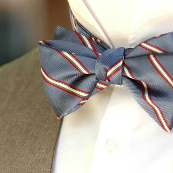 Men's bow tie Silk Self-tied Gift Box S443 - Picture 5 of 7